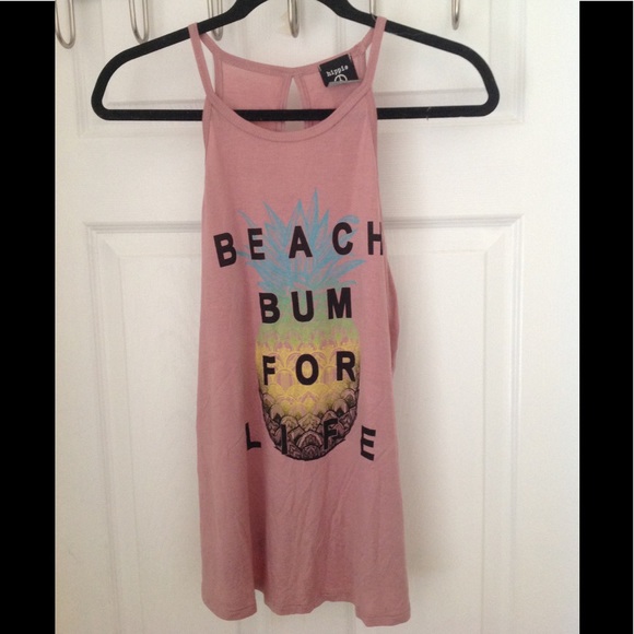 Tops - LAST CHANCE NWOT "Beach Bum for Life" tank top Tops - LAST CHANCE NWOT "Beach Bum for Life" tank top